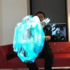 New Innovative APP WIFI Control 42CM Android 3D Fan Hologram Advertising Display Machine 3D Holographic Led Fan